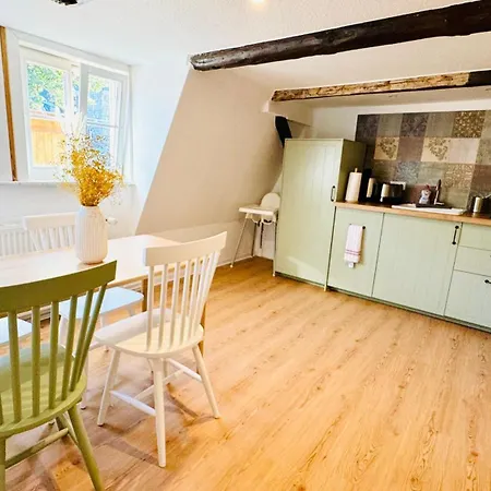 公寓 Bleibe Am Steinweg 奎德林堡